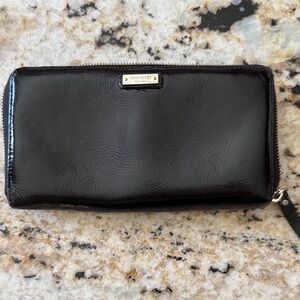Black Patent Leather Wallet